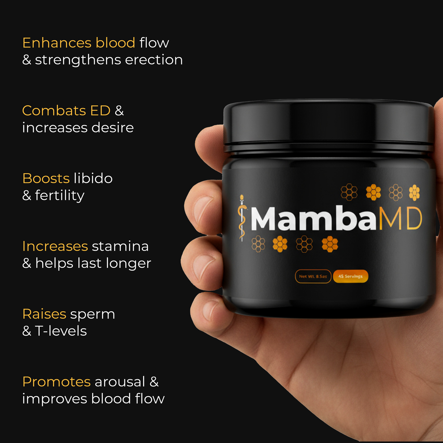 MambaMD Herbal Honey